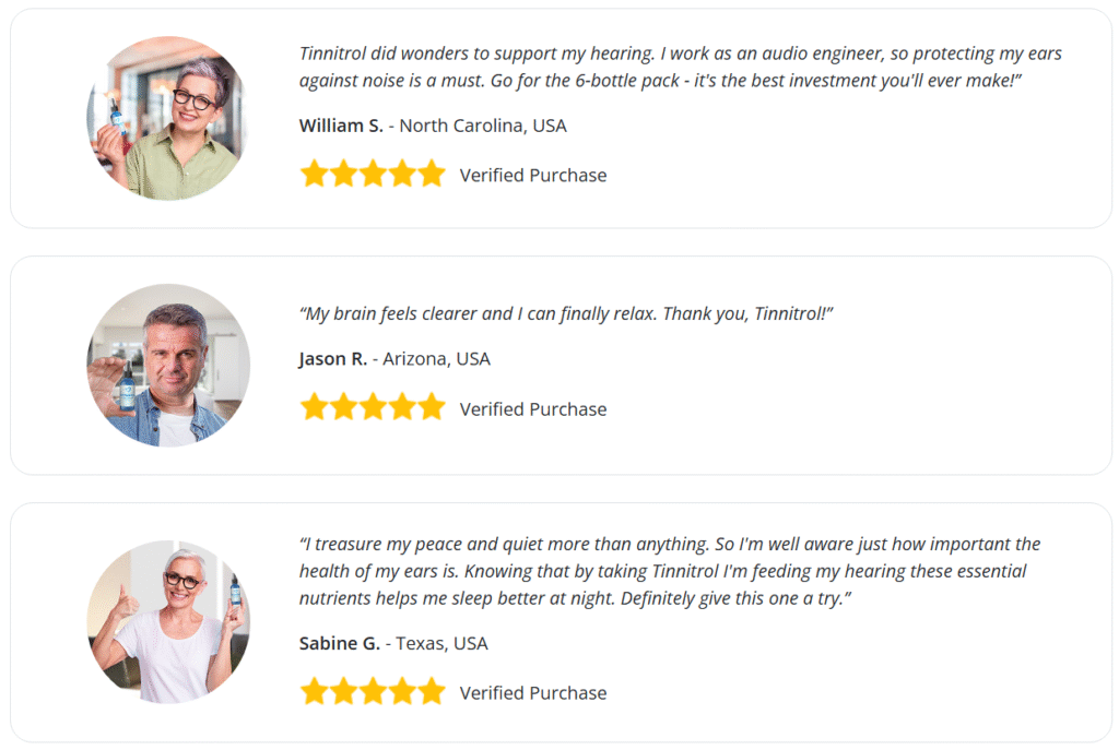 Tinnitrol Real Customers
